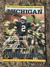 1998 Michigan Wolverines Football Yearbook.  National Champions picture