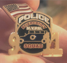 NYPD Emergency Service Unit Lapel Pin SWAT Police wtc 911 never forget picture