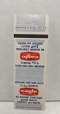 Vintage Eagle Discount Supermarkets Matchbook Cover picture