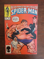 Peter Parker, the Spectacular Spider-Man #91 - early black costume - Black Cat picture