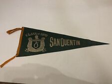 Vintage Class Of 1970 San Quentin Felt Pennant Swing's The Thing California picture