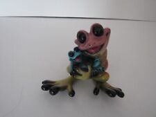 Kitty's Critters Frog with Baby Frog Figurine 2006 picture