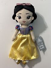 NEW Disney Parks Store 15” Princess SNOW WHITE Stuffed Plush Doll picture