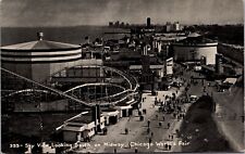 Sky View Looking South Midway, Chicago World's Fair Illinois Century of Progress picture