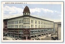 1921 Boston Store Fowlers Building Binghamton New York NY Vintage Postcard picture