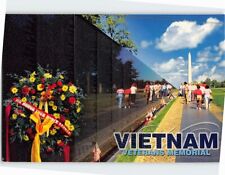 Postcard Vietnam Veterans Memorial Washington DC USA picture