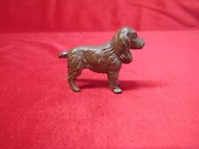 Vintage Made In England Timpo Metal Cocker Spaniel Dog Figurine. picture