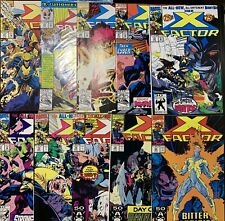 X-Factor Comic Lot #68-112 (10 Books) Baby Cable Cameo Marvel 1986 picture