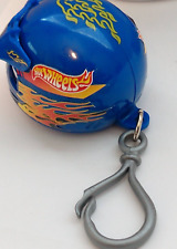 Blue Novelty Racing Helmet Novelty Keyring Backpack Clip-On Accessory picture