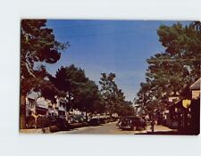 Postcard Street Scene At Carmel California USA picture