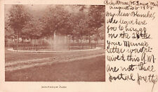 Sanitarium Park, St. Louis, Michigan, early postcard, used in 1905 picture