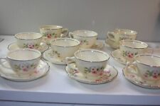 VTG Homer Laughlin Virginia Rose Tea Coffee Cup and Saucer Set Fluffy 9 Availabl picture