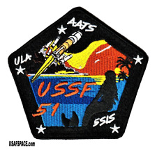 USSF-51 ATLAS-V ULA 5SLS CCSFS AATS USAF DOD Classified SATELLITE Launch PATCH picture