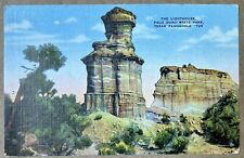 THE LIGHTHOUSE,PALO DURO STATE PARK, TEXAS PANHANDLE. TX Vintage Postcard picture
