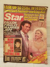 Vintage Star Gossip Newspaper March 1986 Jeff Colby Fallon Carrington Wedding picture