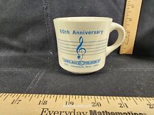 Vintage 60th Anniversary Ludwig Music Publishing Company Cleveland OH Coffee Cup picture