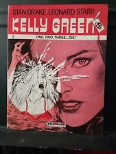 KELLY GREEN #2: ONE,TWO,THREE...DIE. 1983. Mystery-suspense graphic novel. picture