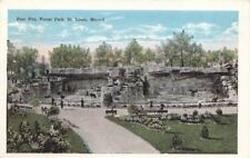  Postcard Bear Pits Forest Park St Louis MO  picture