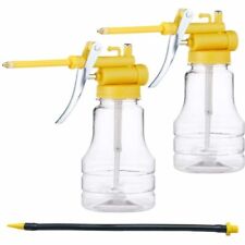 2 Sets Oil Can Transparent High Pressure Oiler Lubrication Oil Can Bottle Oiling picture