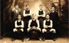 REAL PHOTO Post Card*RPPC*Sports* College BASKETBALL TEAM 1912-13*ca 1904-18*D picture