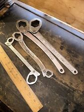 4 Vintage Heavy Duty  ( Multi Wrenches ) 13/16, 7/8- 1 1/4 Good Shape. picture