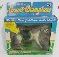 RARE NIB VTG 1993 Marchon Grand Champions Talking Stallion Spot O' Silver Horse picture
