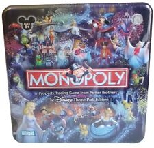 Disney Theme Park Monopoly Game  Edition II 2007 Factory Sealed Metal Tin  picture