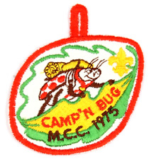 1975 Camp'N Bug Milwaukee County Council Patch Wisconsin Boy Scouts BSA WI picture