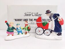 DEPT 56 NANNY AND THE PRESCHOOLERS 5430-5 SNOW VILLAGE CHRISTMAS picture