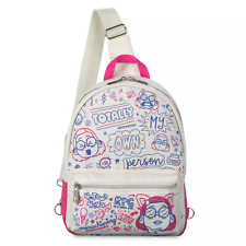 Disney Mei Lee Sling Bag Backpack Turning Red - Pink - New picture