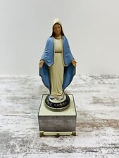Vtg 1950s Hartland Virgin Mother Mary Rosary Holder Light  11