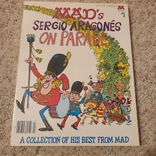 MAD'S Sergio Aragones On Parade Mad Magazine Big Book First Printing 1979 picture