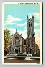 Erie PA-Pennsylvania, Historic Church Of The Covenant, Antique Vintage Postcard picture