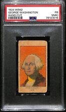 1924 W562 Strip Card Hand Cut George Washington PSA 1 (MK) POOR 6919 picture