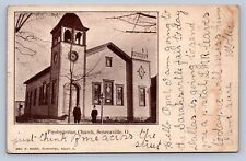 J87/ Senecaville Ohio Postcard c1910 Presbyterian Church Building 547 picture