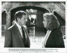 1990 Press Photo Actors Harrison Ford Greta Scacchi In 