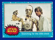 SEARCHING FOR THE LITTLE DROID 1977 TOPPS STAR WARS #19 VERY GOOD picture