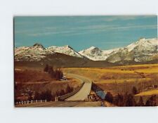 Postcard Panorama View Glacier Park Mountains Montana USA North America picture