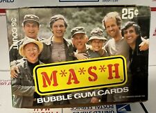 1982 DONRUSS M*A*S*H TRADING CARD BOX WITH 36 UNOPENED PACKS picture