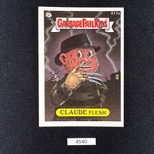Claude Flesh (617a) Garbage Pail Kids GPK 1988 OS15 ~LP/NM~  ***NON DIECUT*** picture