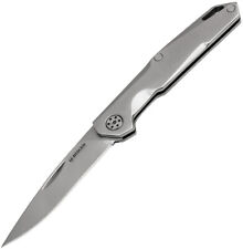 Boker Magnum Shiny EDC Stainless Steel Folding 7Cr17MoV Pocket Knife 01SC086 picture