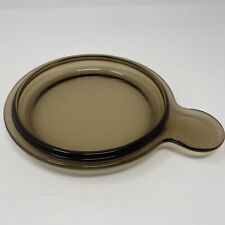 Corning Vision Pyrex Amber Heat N Eat GRAB-IT Lid P-240-C Glass Casserole Lid picture