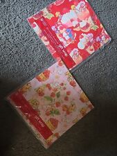 2 VTG 1980s Strawberry Shortcake American Greetings Gift Wrap 2 Sheets Per Pack picture