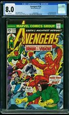 The Avengers 134 CGC 8.0 White Origin of the Vision picture