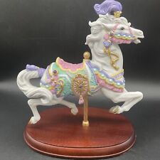 Lenox Carousel Charger Horse Sculpture Lavished with 24K Gold Detailed Decor picture