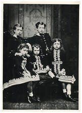 George V, Duke of Clarence, Princess Royal, Princess Victoria, Queen Maud Wine picture