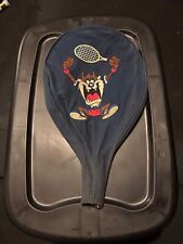 VTG 1994 Warner Bros Looney Tunes Tasmanian Devil Tennis Racquet Cover Case Bag picture