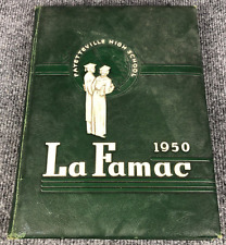 LaFamac Year Book 1950 Fayetteville, NC High School | Vintage Yearbook La Famac picture