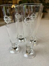 SUPER RARE Vintage (4) Iceland Open Golf Tournament Amstel Light Beer Glasses picture
