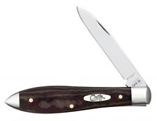 Case xx Knives Tear Drop Gent Rustic Red Richlite 13627 Stainless Pocket Knife picture